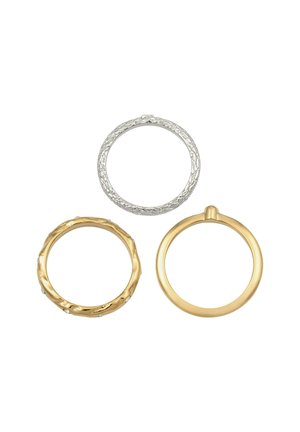 ELEGANT SPARKLING STACK - MIT KRISTALLEN VON SWAROVSKI® - Ringe - bicolor