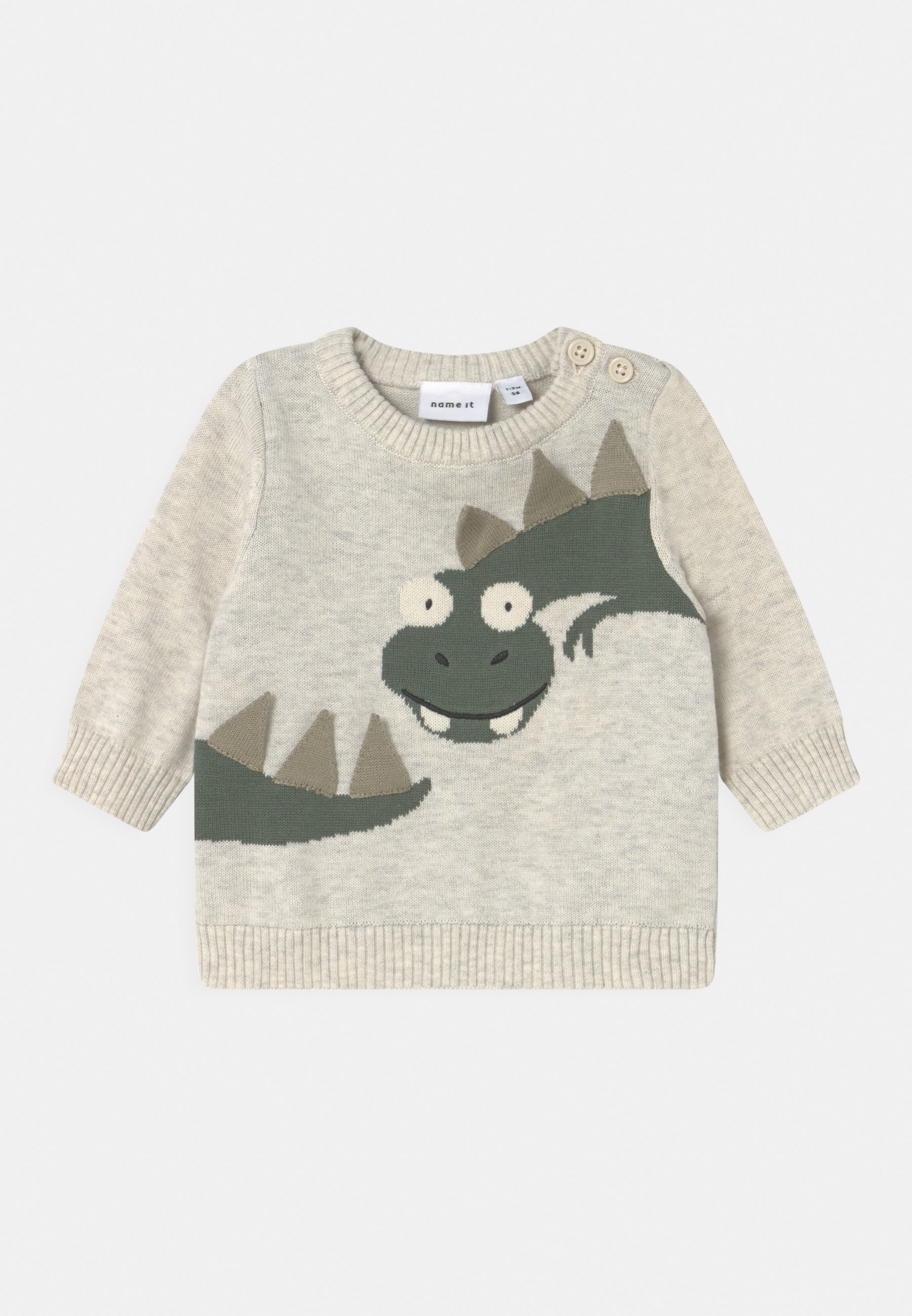 NAME IT Maglione Bambino NKMOPALSE LS – Lavorato A Maglia, Maniche Lunghe, Colore Summer Sand, Vestibilità Aderente - 4