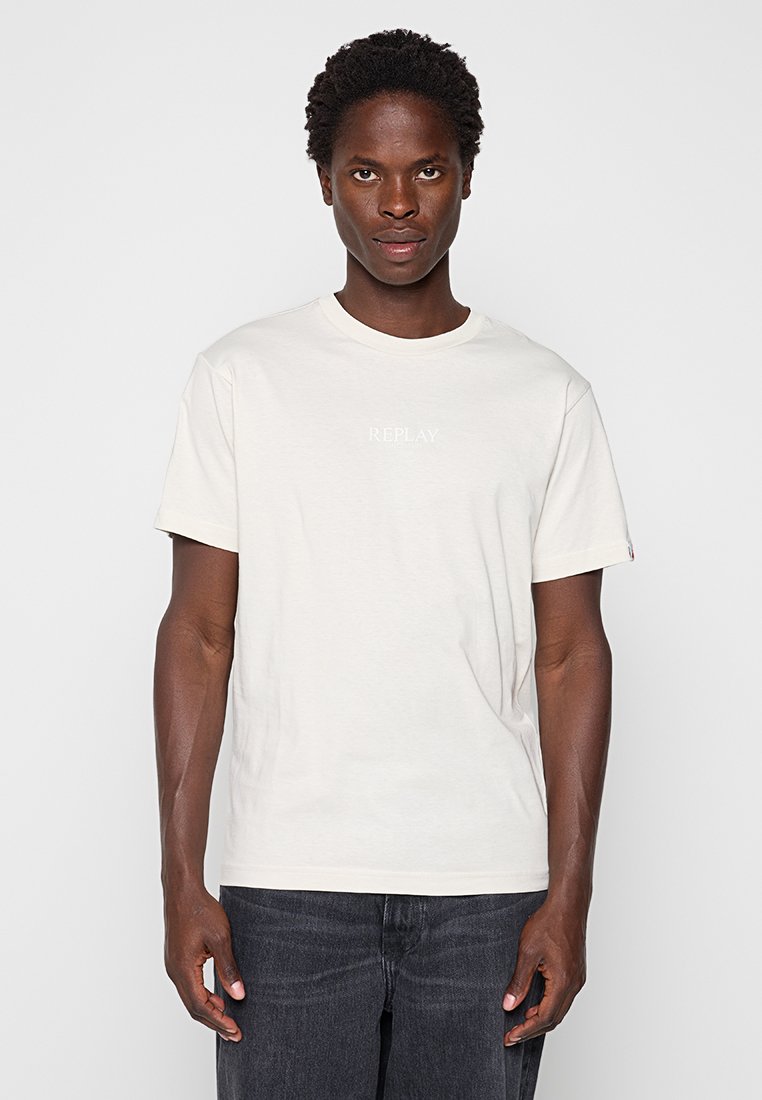 Replay T-shirt basic grijs