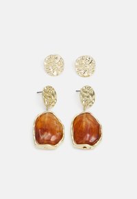 PCBULINA EARRINGS 2 PACK - Uhani - gold-coloured