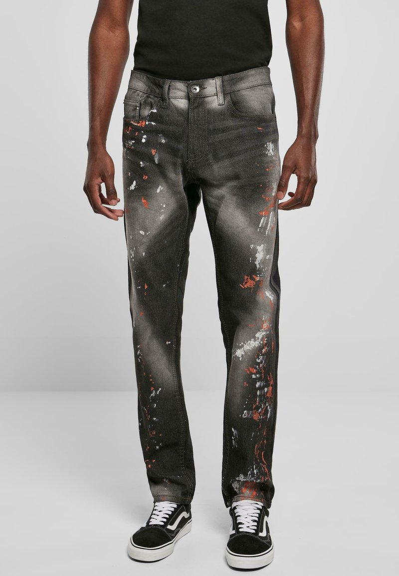 Southpole SIGNATURE - Blugi slim fit - bk brush