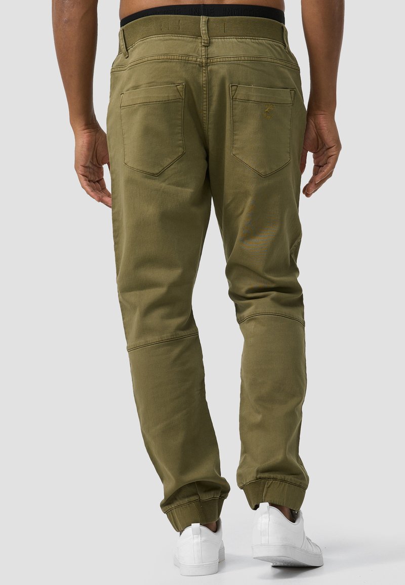 Indicode Heren Zannes Pants | Stoffen broek met 5 zakken Amber M