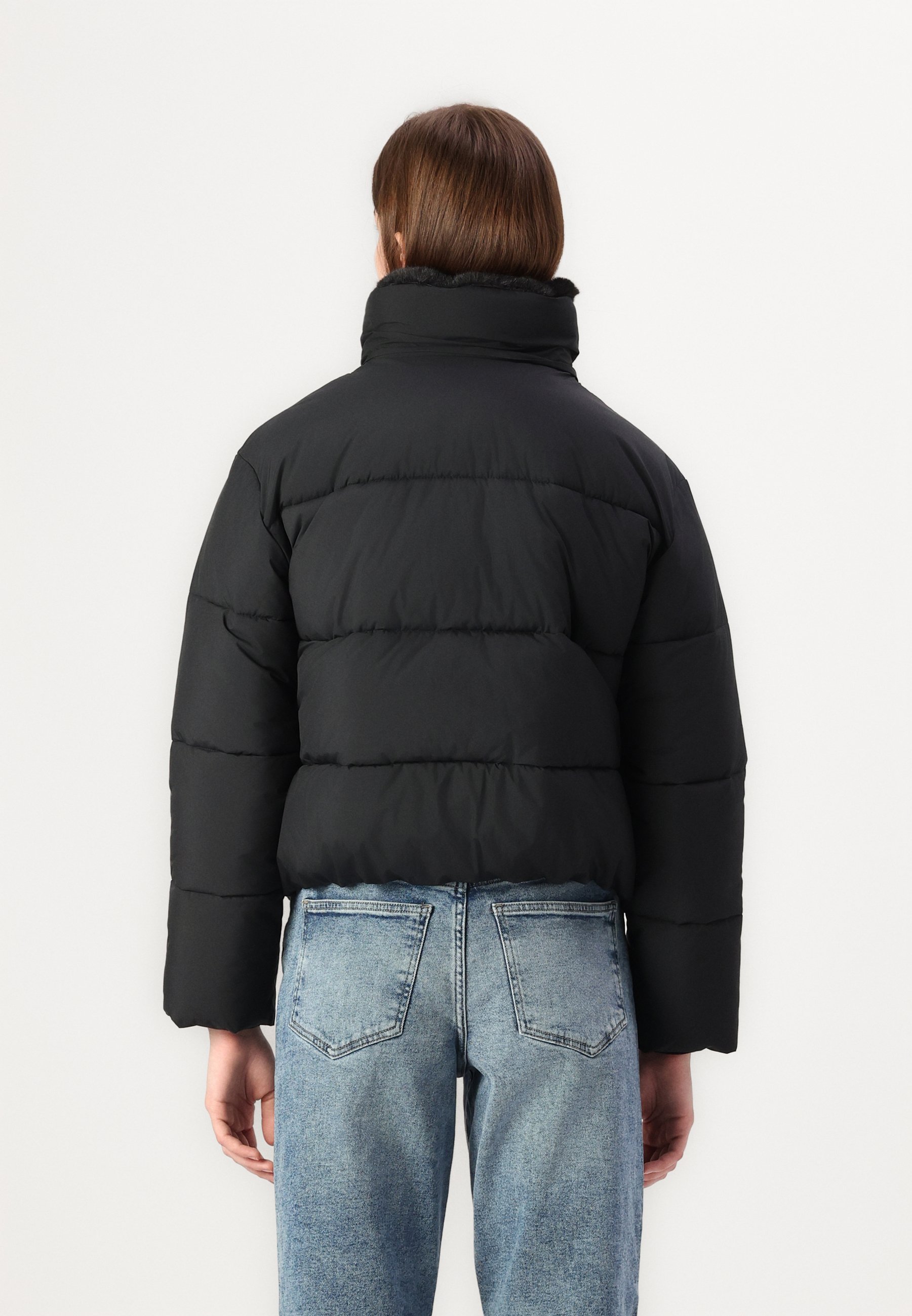 Abercrombie & Fitch ULTRA CLASSIC PUFFER - Winter jacket - black