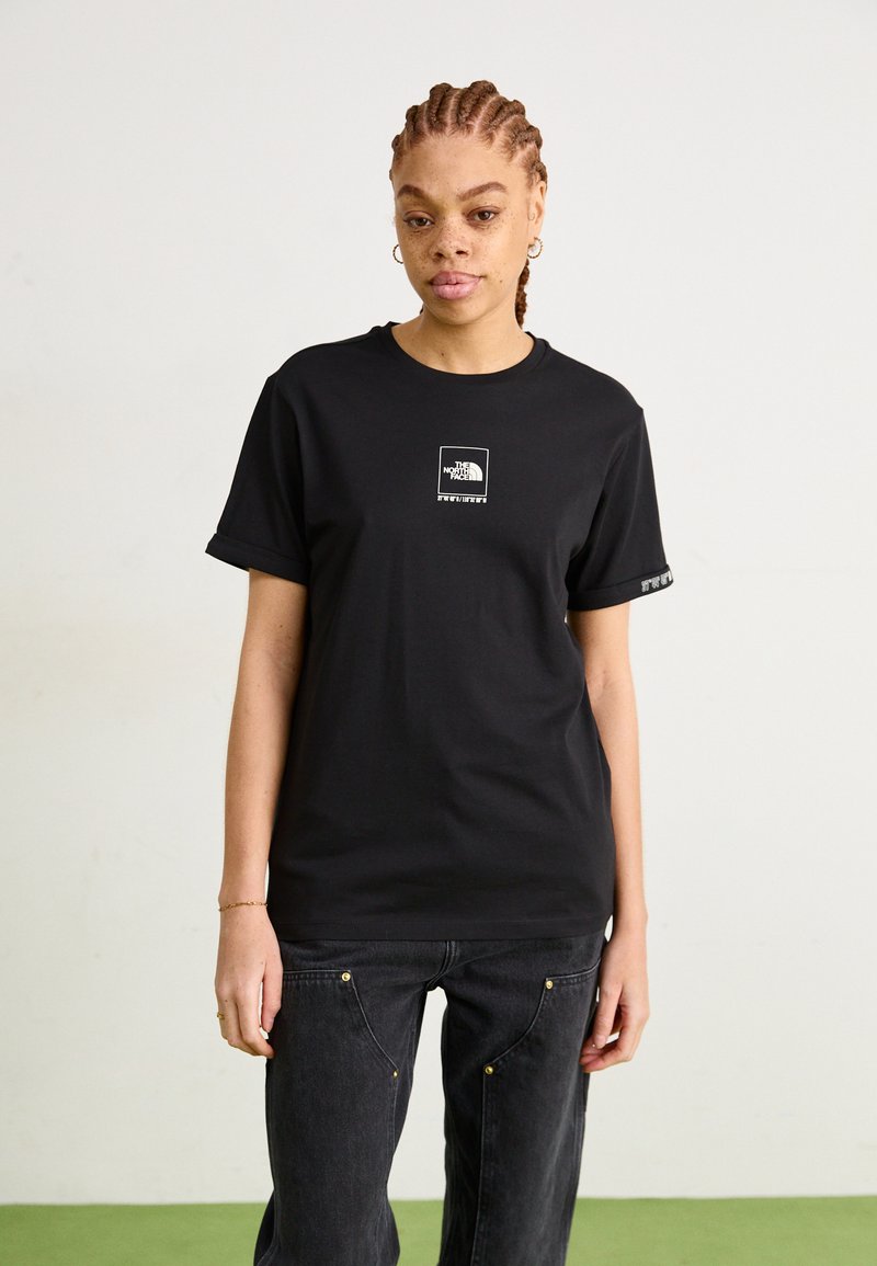 The North Face COORDINATES TEE - T-shirt print - black
