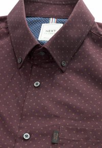 Next EASY OXFORD - Overhemd - burgundy red