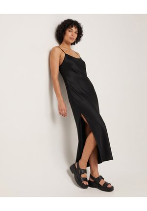 VENEZIA, HIGH HEELED SANDALS - Sandale s platformom - black