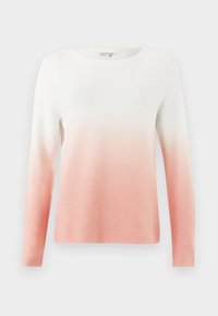 COLOUR FLOW PULLOVER - Maglione - apricot/off white