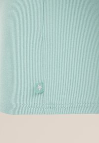 WE Fashion GERIBD MET RUCHES - Top dugih rukava - blue