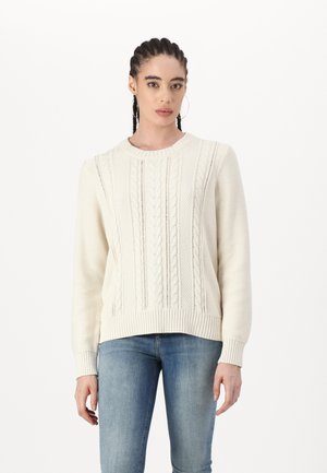 GAP CABLE CREW - Pullover - birch