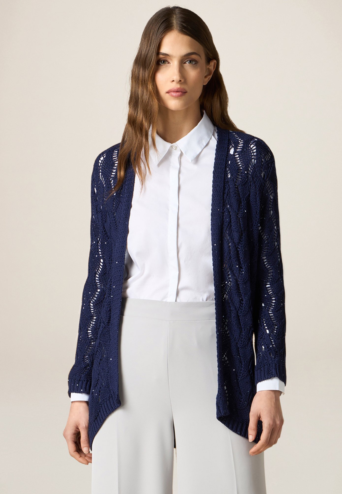 Oltre Universe Oltre Abbigliamento Cardigan Oltre TRAFORATO CON