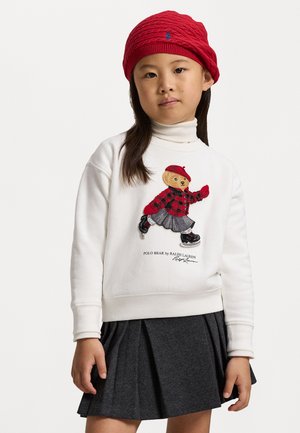 POLO BEAR FLEECE BOXY SWEATSHIRT - Felpa - trophy cream