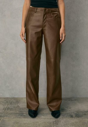 Housut - dark brown