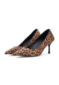 Woden LAURA LEO - Classic heels - leopard