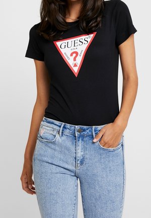 T-shirt print - black