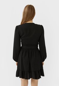 Stradivarius Vestito casual - black