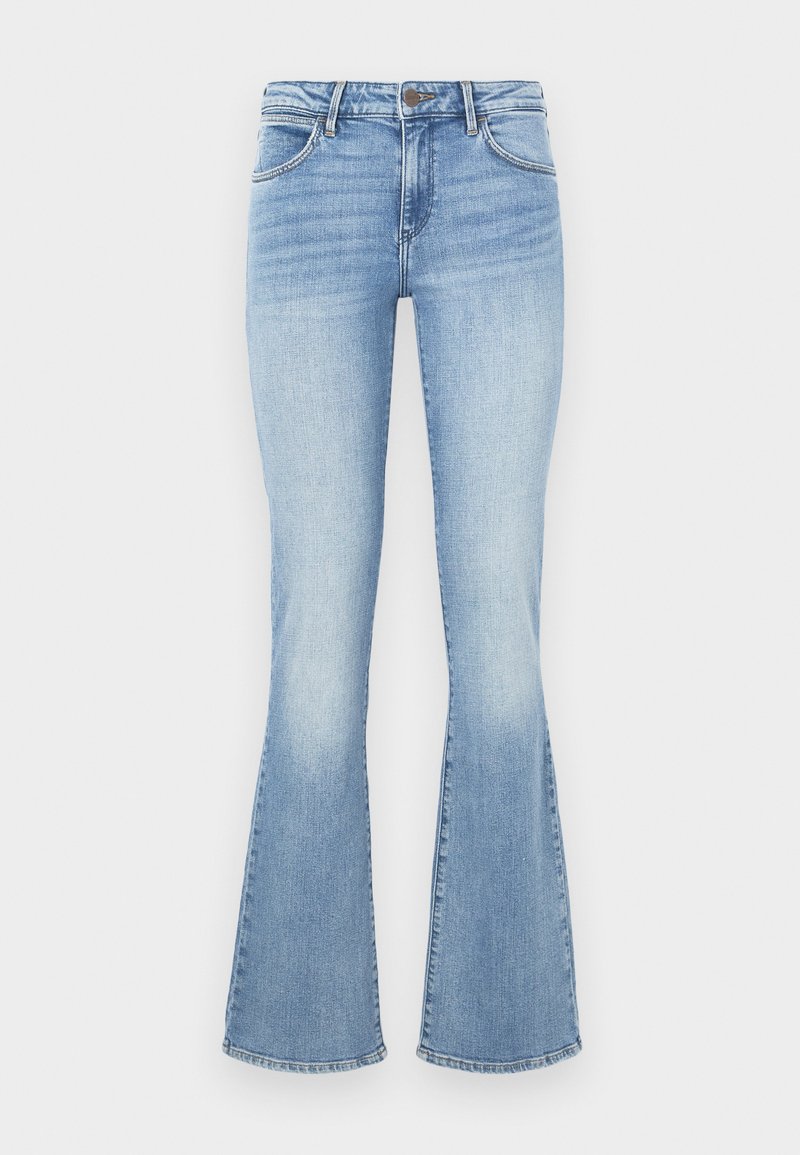 Wrangler Bootcut jeans blauw denim/bluedenim Wrangler Bootcut jeans blauw denim/bluedenim