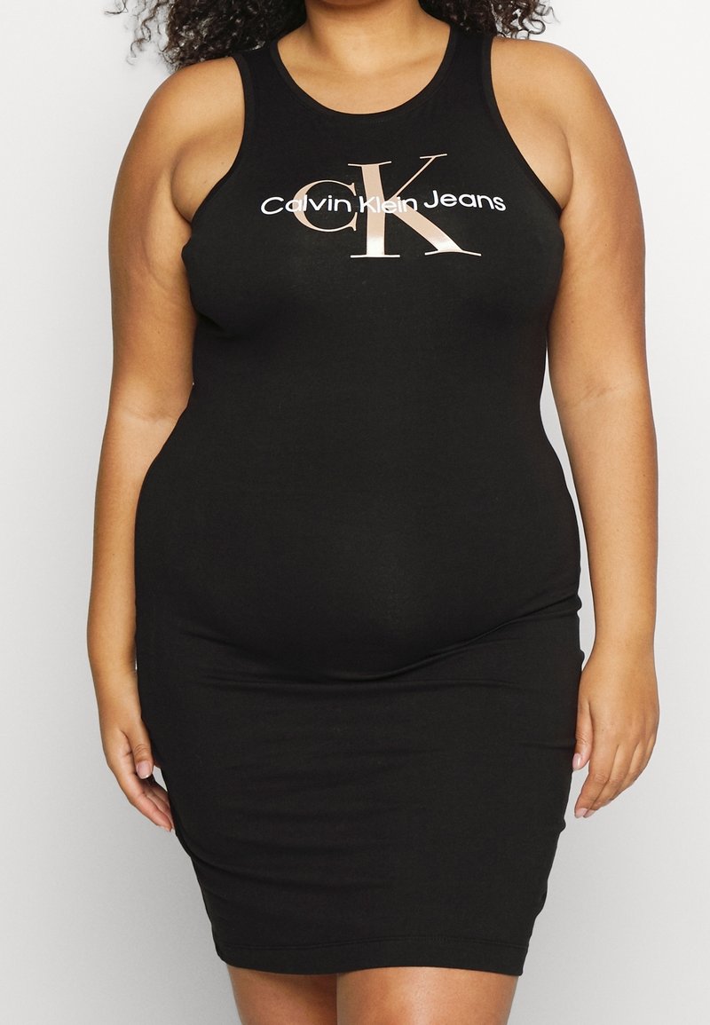 calvin klein black bodycon dress Buy Calvin Klein Black Rib Mini Bodycon Dress from Next USA