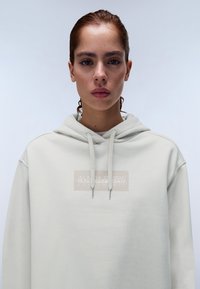 Napapijri NAPAPIJRI - Jersey con capucha - beige silvr n
