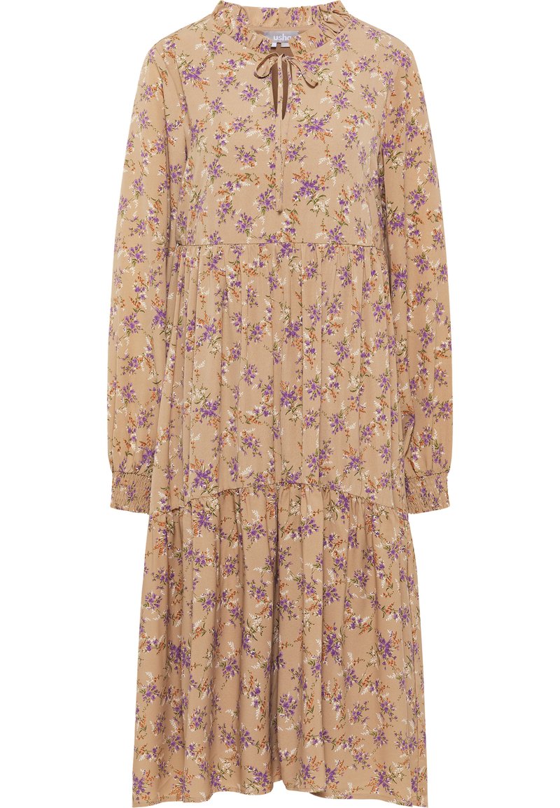 usha Jurk beige usha Jurk beige