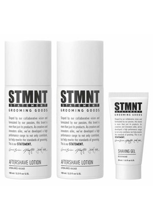 STMNT GROOMING GOODS GROOMING GOODS AFTERSHAVE LOTION 2ER SET + MINI SHAVING GEL - Shaving set - farblos