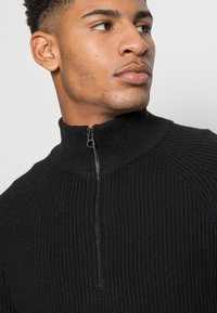 Denham CALDER HALF ZIP - Camisola - black