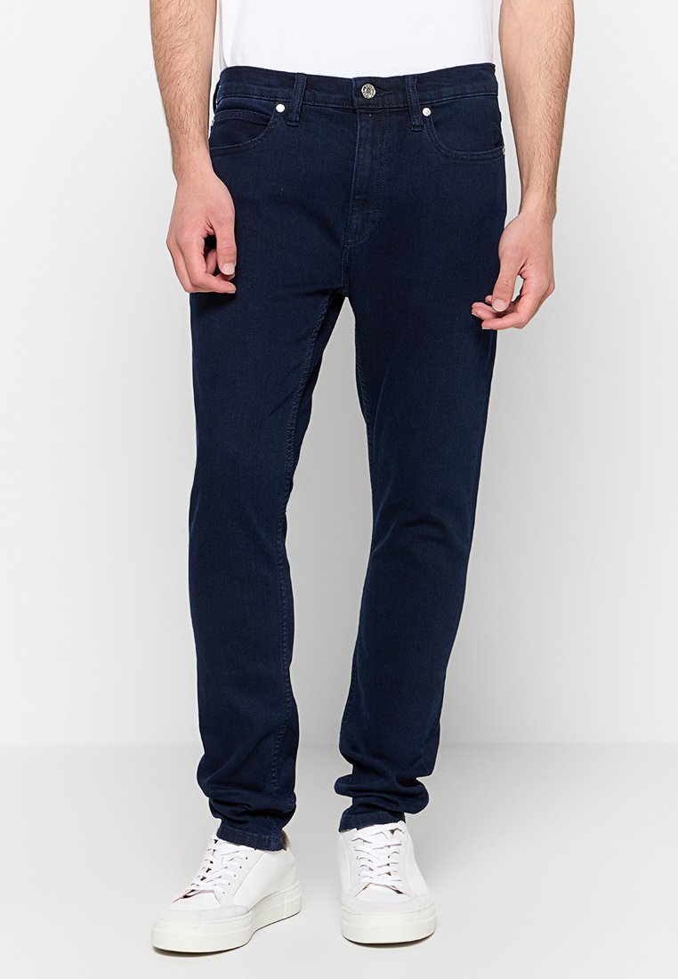HUGO Slim fit jeans donkerblauw