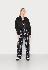 Monki Calças - blue dusty light