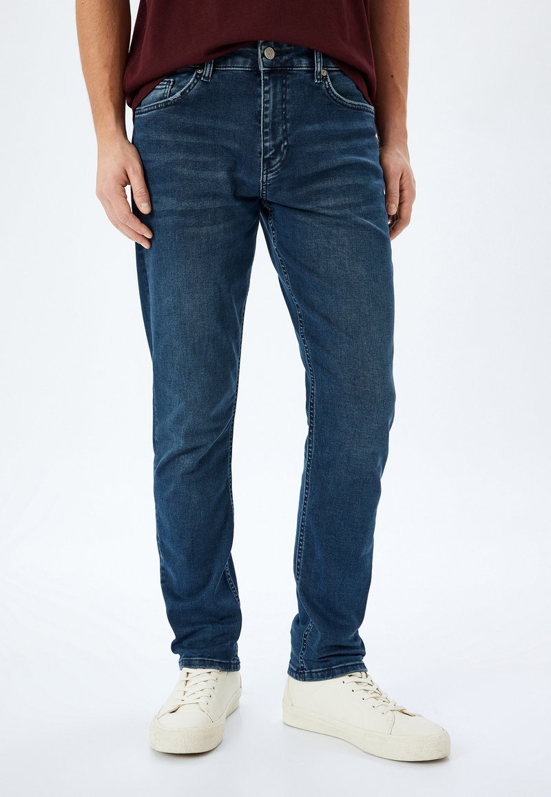 Koton BRAD - Vaqueros tapered - blue denim