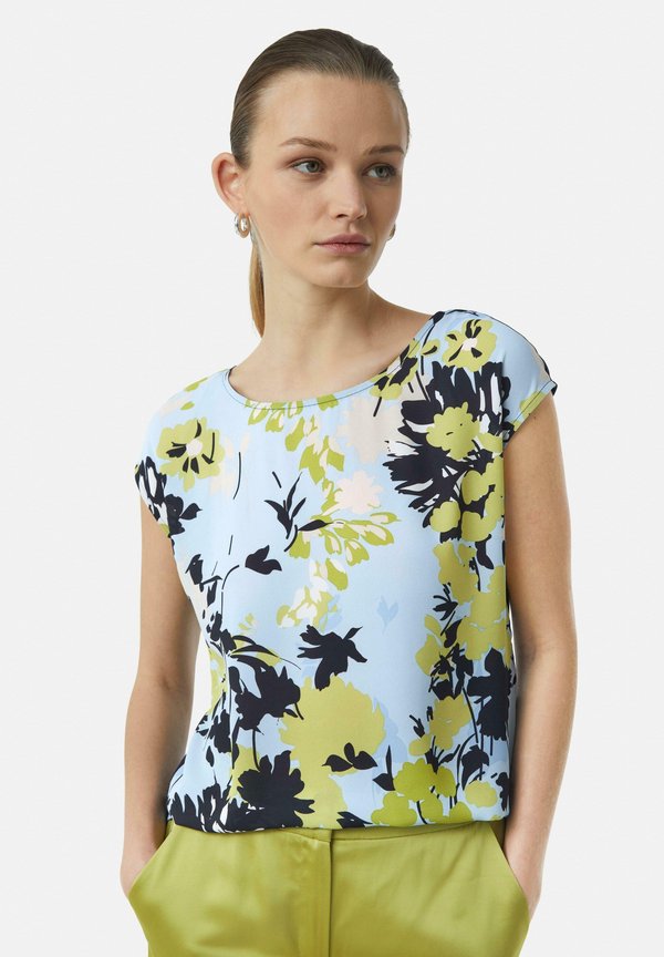 T-Shirt print - hellblau