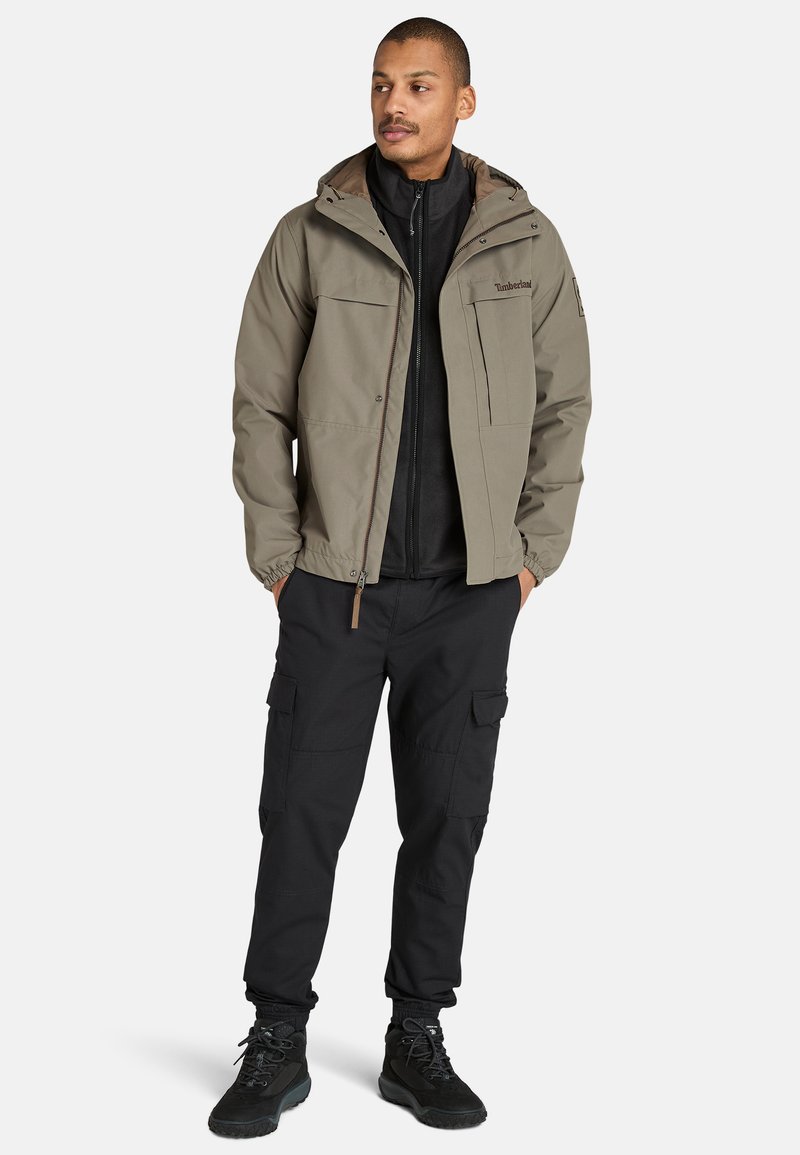 Timberland Fleecová bunda - black
