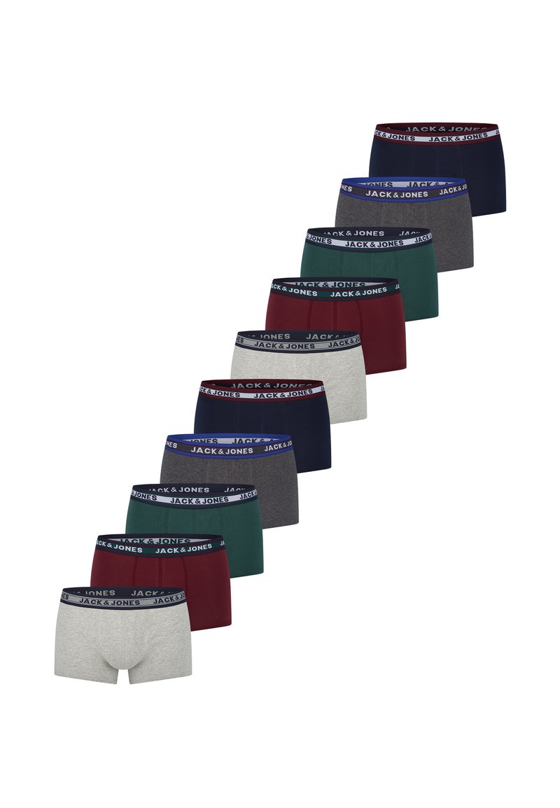 Jack & Jones JACSOLID 10 PACKS - Kurze Boxershorts - grün - Zalando.at