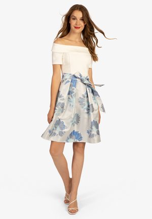 Robe de soirée - creme, multicolor