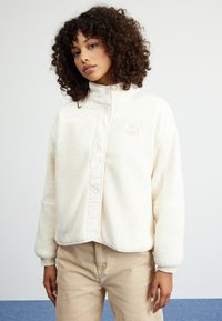 Puma - CLASSICS SHERPA JACKET - Jakna od flisa - frosted ivory Minijatura 1