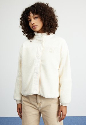 CLASSICS SHERPA JACKET - Flisinė striukė - frosted ivory