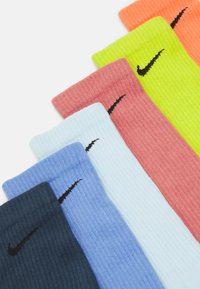 Nike Performance EVERYDAY PLUS CREW UNISEX 6 PACK - Chaussettes de sport - royal pulse/glacier blue/bright cactus/wild mango/canyon pink/armory navy