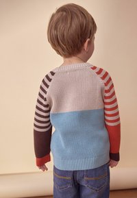 Next CREW NECK - REGULAR FIT - Pulóver - blue neutral train