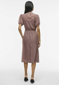 VILA KURZARM - Robe de jour - twilight mauve