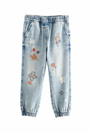 JOGGERS STANDARD - Jeans relaxed fit - denim lightwash embellished