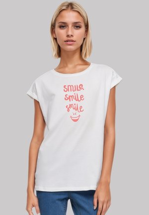 ROLL UP  SMISMI - T-Shirt print - white