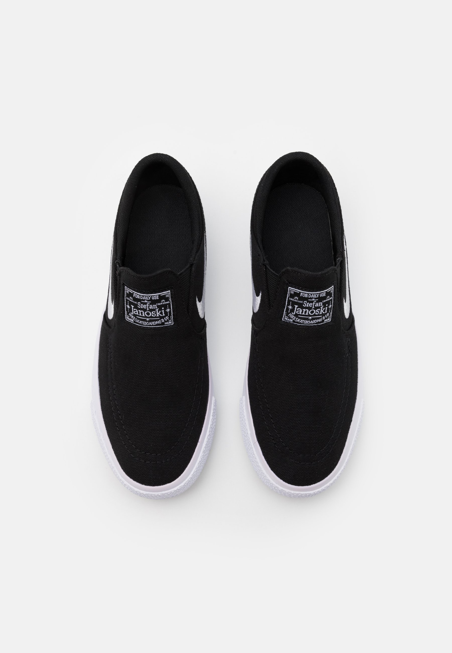 Nike SB JANOSKI - Instappers - black/white/zwart - Zalando.nl