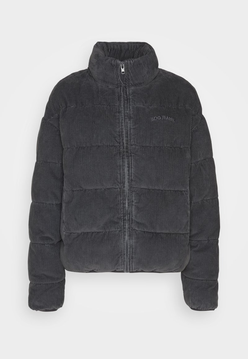 Corduroy Puffer Black Puffer Coat Urban Outfitters BDG Corduroy