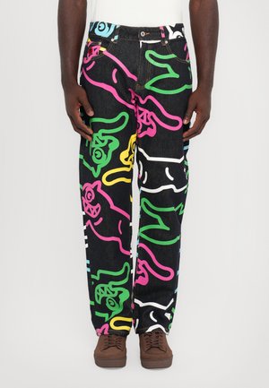 JUMBO RUNNING DOG - Straight leg jeans - multi-coloured