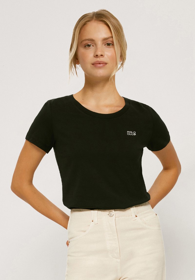 Polo Club BLOCK MINI TShirt basic black/schwarz Zalando.at