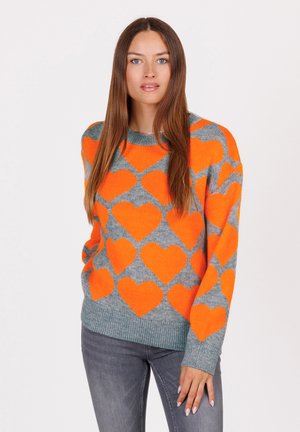 Pullover - orange