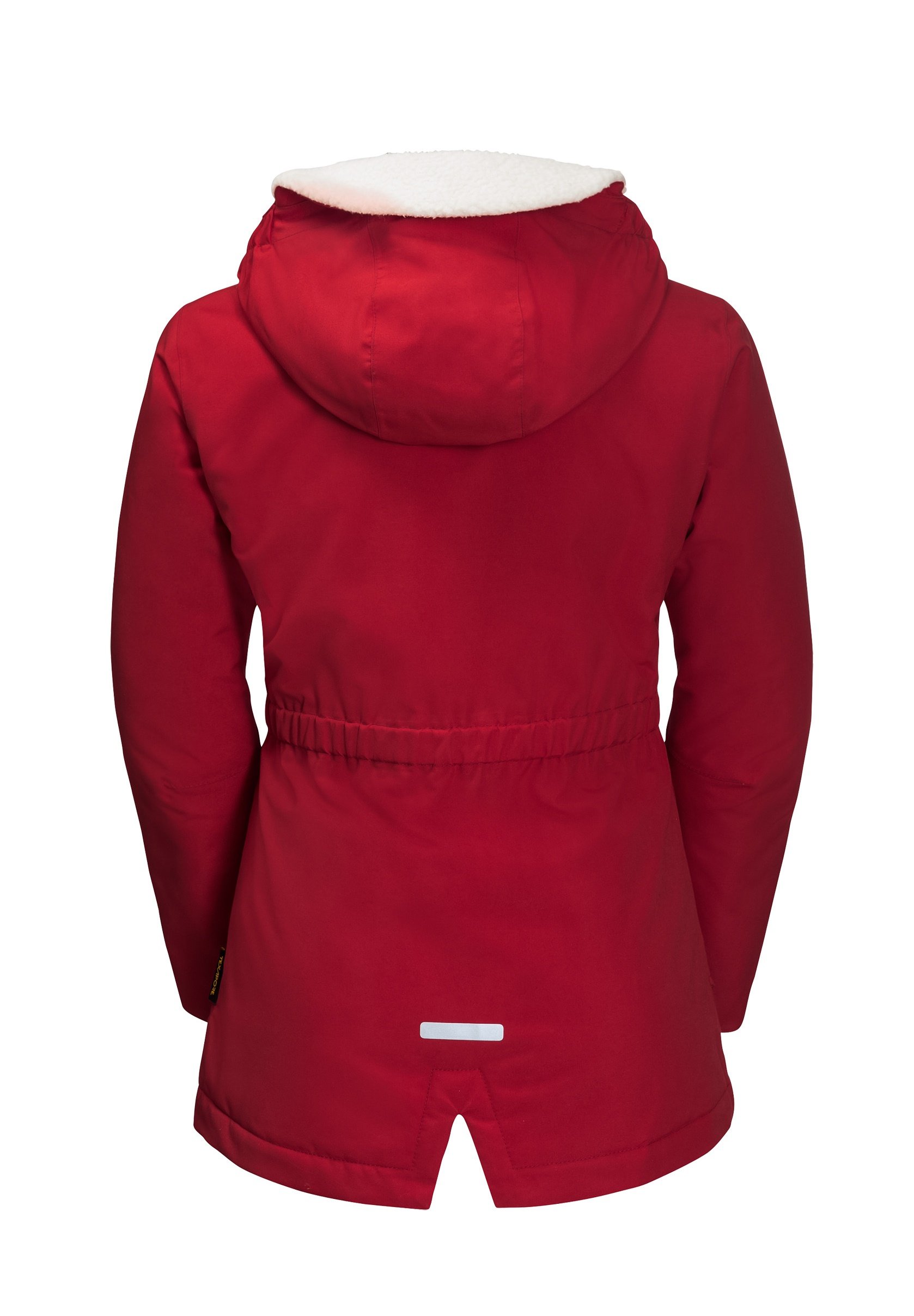 jack wolfskin red coat