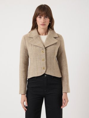 YASTHELA SHORT JACKET - Blazer - taupe gray /thela