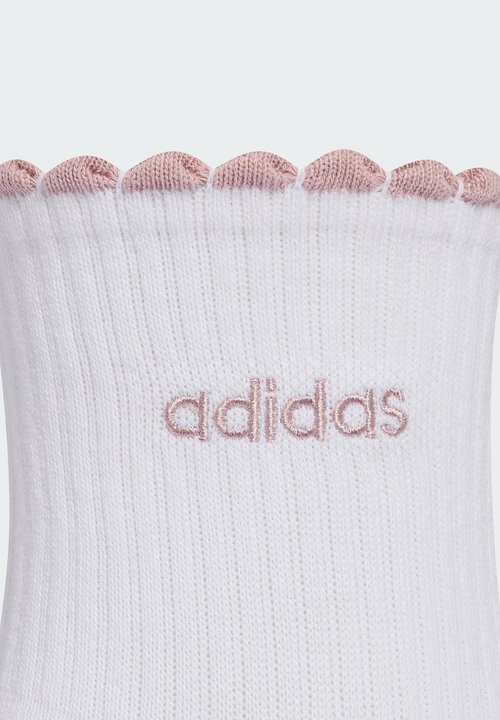 adidas PERFORMANCE WOMENS QUARTER SOCK 3 PAIR PACK - Calcetines de deporte - white beige taupe dual lilac — photo 3