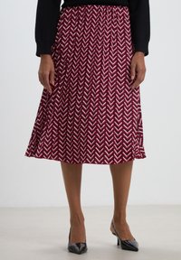 Calliope FANTASIA CHEVRON - Gonna a campana - variante
