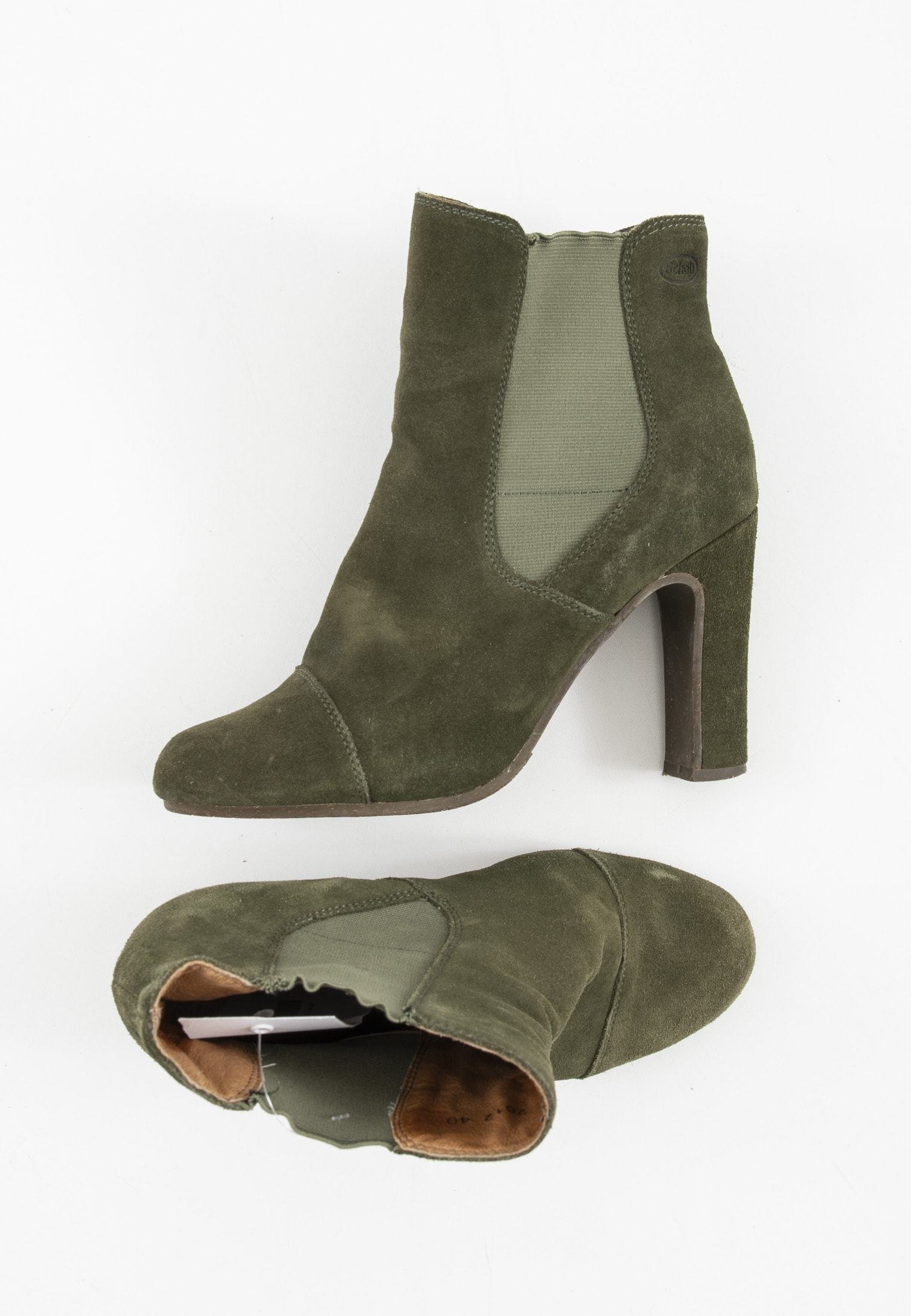 Scholl Botines de tacón - green/verde - Zalando.es