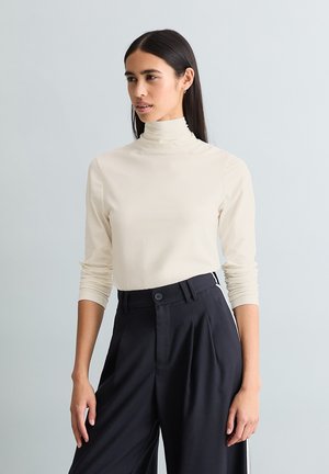 TURTLENECK LONGSLEEVE  - T-shirt à manches longues - silky white